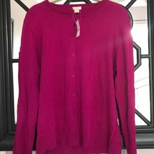 Magenta Caryn Cardigan